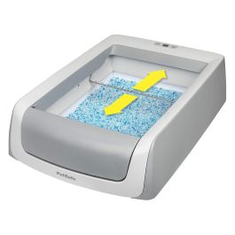 Petsafe ScoopFree Automático 1.5 - Kit Tapa y Arena Autolimpiable para Gatos con Control de Olores y 4 Semanas de Autonomía