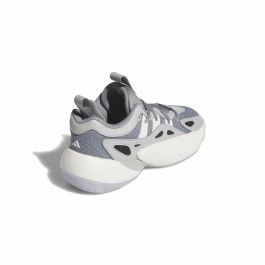 Zapatillas de Baloncesto para Niños Adidas Trae Unlimited Blanco Gris