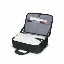 DICOTA D32043-RPET Laptop Roller Multi Eco BASE, Maletín con Ruedas para Portátiles 15-17.3", Poliéster Reciclado, Negro