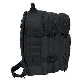 Mochila militar portatil 15,6'' safta basic "negro" 30x48x23cm