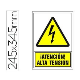 Pictograma Syssa Señal De Advertencia Atencion! Alta Tension En Pvc 245x345 mm Precio: 3.50000002. SKU: B1BXKGBH62