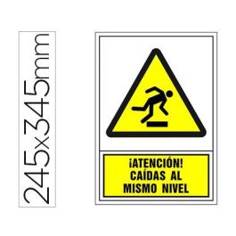 Pictograma Syssa Señal De Advertencia Atencion! Caidas Al Mismo Nivel En Pvc 245x345 mm Precio: 3.50000002. SKU: B1DZ8RQG43