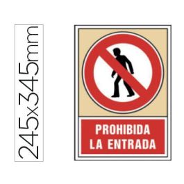 Pictograma Syssa Señal De Prohibicion Prohibida La Entrada En Pvc 245x345 mm Precio: 3.50000002. SKU: B1JLNCZCWB