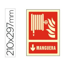 Pictograma Syssa Señal De Manguera En Pvc Fotoluminiscente 210x297 mm Precio: 3.50000002. SKU: B1JHE8CQMJ