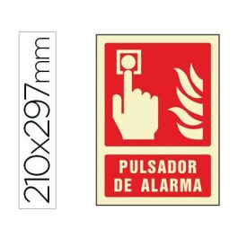 Pictograma Syssa Señal De Pulsador De Alarma En Pvc Fotoluminiscente 210x297 mm Precio: 3.50000002. SKU: B155G6VV8B