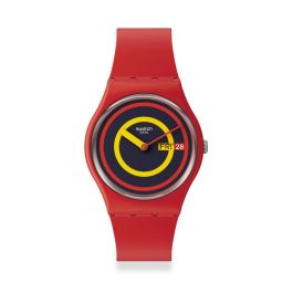 Reloj Hombre Swatch CONCENTRIC RED (Ø 34 mm) Precio: 119.94999951. SKU: B1HVXLHT93