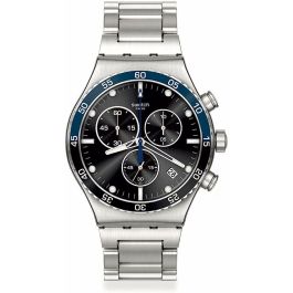 Reloj Hombre Swatch YVS507G Negro Plateado Reloj Hombre Swatch YVS507G Negro Plateado