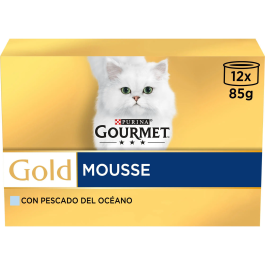 Gourmet Gold Multi Mousse Pescado Oceano 12x85 gr Precio: 9.9545457. SKU: B13H3KRV9Y
