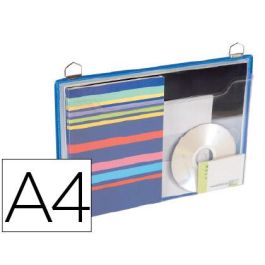 Funda Para Colgar Tarifold Din A4 Anilla Metalica Formato Horizontal Pack De 5 Unidades Color Azul Precio: 36.49999969. SKU: B16TP9R9LT