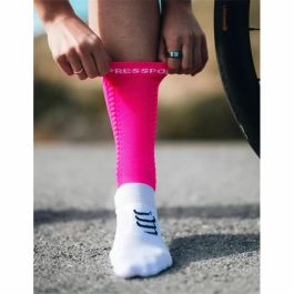 Calcetines Deportivos Compressport Pro Racing Rosa oscuro