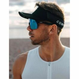 Visera Compressport XHWU389-9002 Negro Talla única