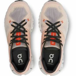 Zapatillas de Running para Adultos On Running Cloud X 3 Mujer Beige