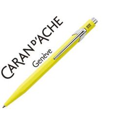 Boligrafo Caran D'Ache 849 Fluo Amarillo Punta Media Precio: 18.49999976. SKU: B1HDJADHRX