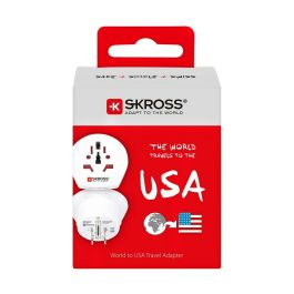 Adaptador de Corriente Skross 1.500221-E Estados Unidos Internacional