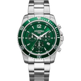 Reloj Hombre Roamer 862837-41-75-20 Verde Plateado Precio: 331.95000003. SKU: B1CMHKSVKP