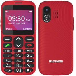 Teléfono Móvil Telefunken TF-GSM-520-CAR-RD 64 GB RAM Rojo Precio: 42.95000028. SKU: B14PFXWLD8