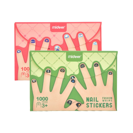 Mideer Juego de Pegatinas para Uñas Princesa Maravilla y Tatuajes Infantiles - 1000 Piezas Precio: 14.49999991. SKU: B1ACKTTE56