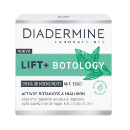 Diadermine LIFT + BOTOLOGY Crema Noche Anti-Arrugas Antiedad Reafirmante Relleno 92% Natural 50 ml Precio: 7.79000057. SKU: S0575718