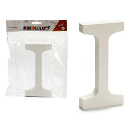 Pincello Letra I de Madera Blanca 1.8x15 cm (12 Unidades) Precio: 11.68999997. SKU: B15B9M9YZ7