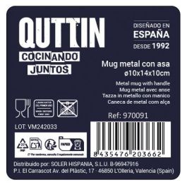 Privilege Mug con asa de metal 10 cm (36 Unidades)