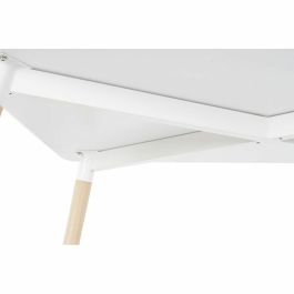 Mesa de Comedor DKD Home Decor Blanco Abedul Madera MDF 120 x 80 x 74 cm