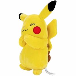 Peluche - Pokémon Pikachu - Bandai - 20 cm - Muy blandito - Licencia Oficial - Juguete para niños a partir de 2 años