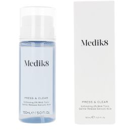 Medik8 PRESS & CLEAR Tónico Exfoliante 2% BHA Ácido Salicílico de Liberación Suave Piel Sensible 150 ml