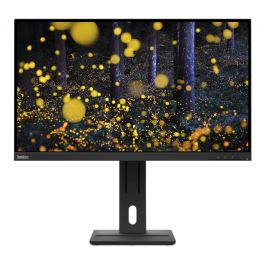Lenovo E27q-20 Monitor ThinkVision 27" QHD IPS 2560x1440 4ms 75Hz con HDMI, DisplayPort y Altavoces Negro