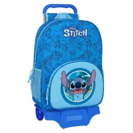 Mochila Escolar Stitch Azul 33 x 42 x 14 cm Precio: 33.68999975. SKU: B19Y38PKA4