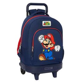 Mochila gde. c/ruedas compact extraible super mario "world" 33x45x22 cm Precio: 90.569226. SKU: B1KAXJ5GHV