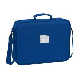 Cartera Escolar BlackFit8 Oxford Azul oscuro (38 x 28 x 6 cm)