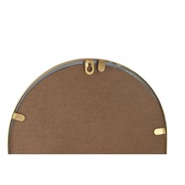 DKD Home Decor Espejo de Pared Glam Dorado Anxi Recto de Hierro para Decoración del Hogar 120 cm Alto x 30 cm Ancho x 2 cm Profundidad