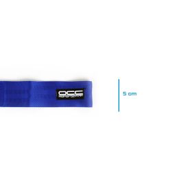 OCC Motorsport OCCRC011 Cinta de Remolque Azul de Nylon para Coche, Alta Resistencia 3000kg, 25x5cm, Uso Racing y Particular