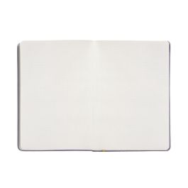 Cuaderno Con Gomilla Antartik Notes Tapa Dura A4 Hojas Puntos Morado Y Amarillo 100 Hojas 80 gr Fsc