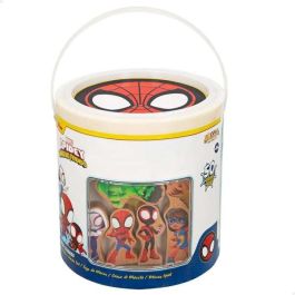 Cubo blocs de madera spidey amazing friends con 50 piezas Cubo blocs de madera spidey amazing friends con 50 piezas