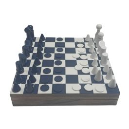 DKD Home Decor Juego De Mesa Moderno Madera Resina Azul 30 x 30 x 5 cm Precio: 84.7899998. SKU: B1BX934FSZ