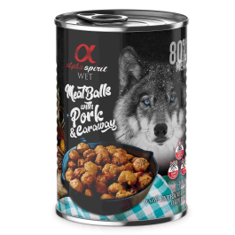 Alpha Spirit Alimento Húmedo para Perros Adultos Albóndigas de Cerdo con Alcaravea Caja 6x400 gr Precio: 13.6900005. SKU: B16CZ7HV2Y