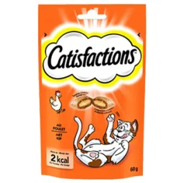 Catisfactions Feline Pollo 6x60 gr Precio: 11.4999995. SKU: B1JHA46T6X