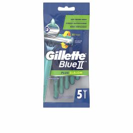 Maquinillas de Afeitar Desechables Gillette Blue II Plus Slalom 5 Unidades Precio: 3.50000002. SKU: B1AEMPK4G7