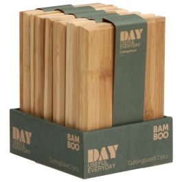 Tabla para untar mantequilla 2 piezas de bambú day