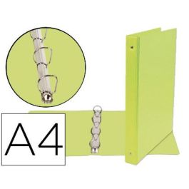 Carpeta De 4 Anillas 25 mm Mixtas Liderpapel A4 Carton Forrado Pvc Verde Precio: 3.0250004356. SKU: B1AGKJD8EL