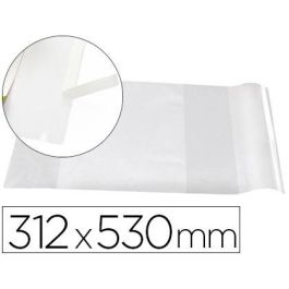 Forralibro Liderpapel Nº31 Con Solapa Ajustable Adhesivo 312 X 530 mm 50 unidades