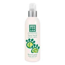 Men For San Spray Bucal para Perros y Gatos, Neutraliza al Instante Mal Aliento y Sarro. Natural, Sabor Suave 125 mL Precio: 6.89000015. SKU: S6101609