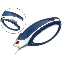 Q-connect Cuter XS6200 Metálico Ancho Azul y Gris con Mango de Plástico y Compartimento para Cuchillas Precio: 10.58999986. SKU: B153PFDENA