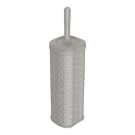 Conjunto escobilla y soporte wc imitación mimbre/rattan color crema mondex Precio: 10.50000006. SKU: B1CVBNQ4EM