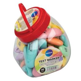 Marcador Fluor Centrum Mini Pastel Surtido Expositor De 36 (6 Col.) Precio: 22.49999961. SKU: B1ADA53X7S