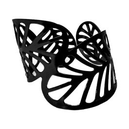 Home Deco Factory Juego de 4 Servilleteros Lounge Hojas 5x4 cm