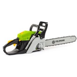 Fieldmann FIE8590669334209 Motosierra térmica 56.5cc con guía de 40 cm, fácil mantenimiento