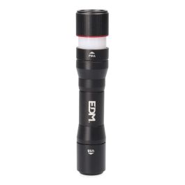 Edm Linterna Recargable 20W 1800lm, Aluminio, Power Bank, 3 Modos, Base Magnética, IP44, Incluye Cable Tipo C