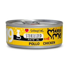 Disugual Mini-Me Cat Esterilizado Pollo 12x85 gr Alimento Húmedo para Gatos Esterilizados Precio: 10.5000005. SKU: B1DN3GXJLW